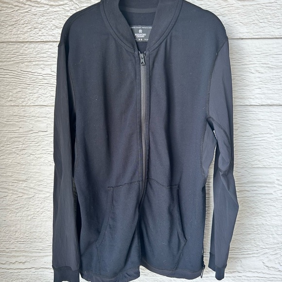 Reigning Champ Black Lightweight NYLON OXFORD TEAM JACKET - Picture 3 of 5